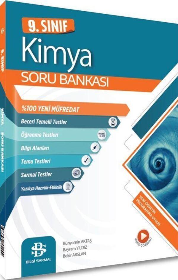Bilgi Sarmal 9. Sınıf Kimya Soru Bankası - Bilgi Sarmal Yayınları - Image 1