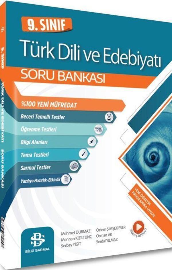 Bilgi Sarmal 9. Sınıf Türk Dili ve Edebiyatı Soru Bankası - Bilgi Sarmal Yayınları - Image 1