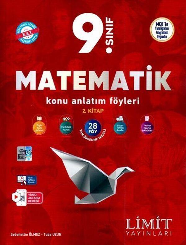 Limit Yayınları 9. Sınıf Matematik Konu Anlatım Föyleri 2. Kitap - Limit Yayınları - Image 1