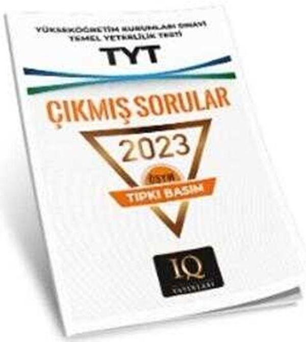 IQ Yayınları 2023 TYT ÖSYM Çıkmış Sorular - PRF Paraf Yayınları - Image 1