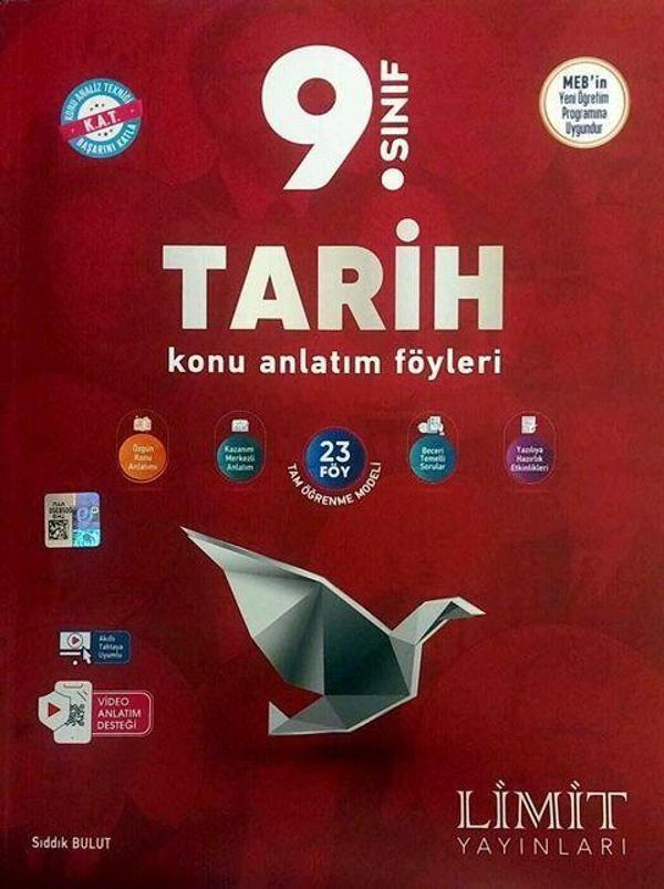 Limit Yayınları 9. Sınıf Tarih Konu Anlatım Föyleri - Limit Yayınları - Image 1
