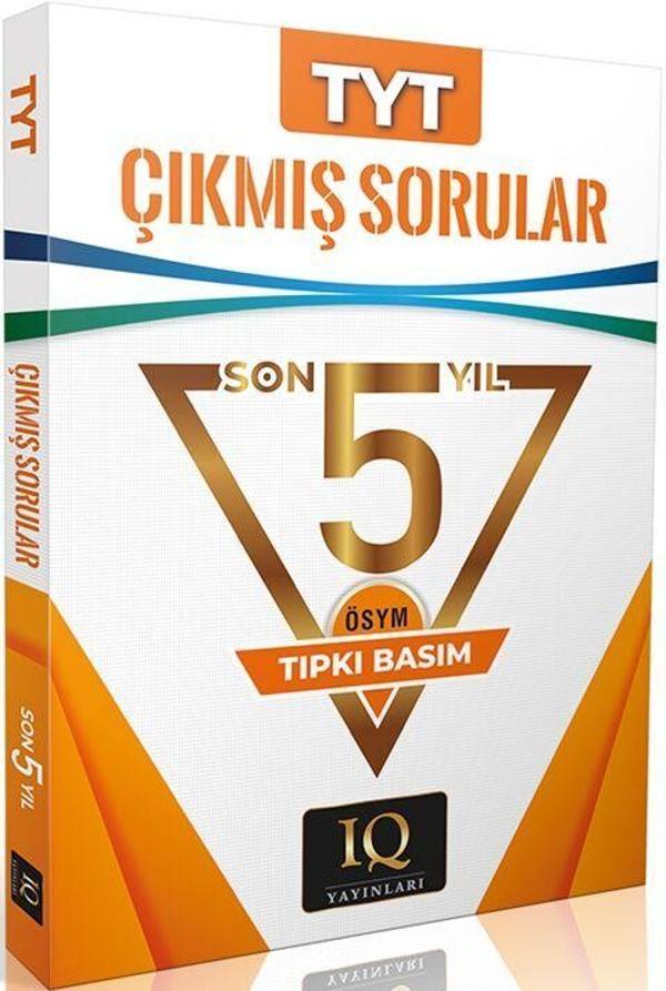 IQ Yayınları TYT Çıkmış Sorular Son 5 Yıl ÖSYM Tıpkı Basım - PRF Paraf Yayınları - Image 1