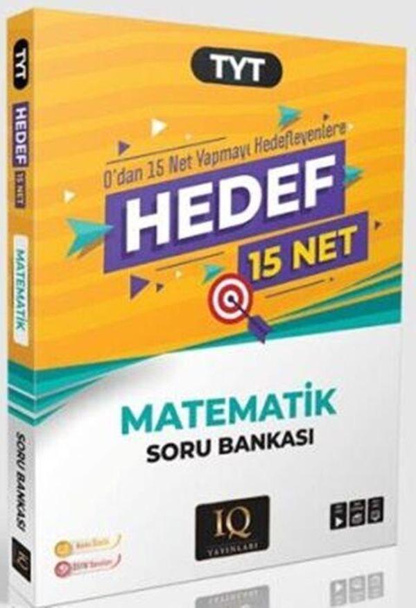 IQ Yayınları TYT Matematik Hedef 15 Soru Bankası - PRF Paraf Yayınları - Image 1