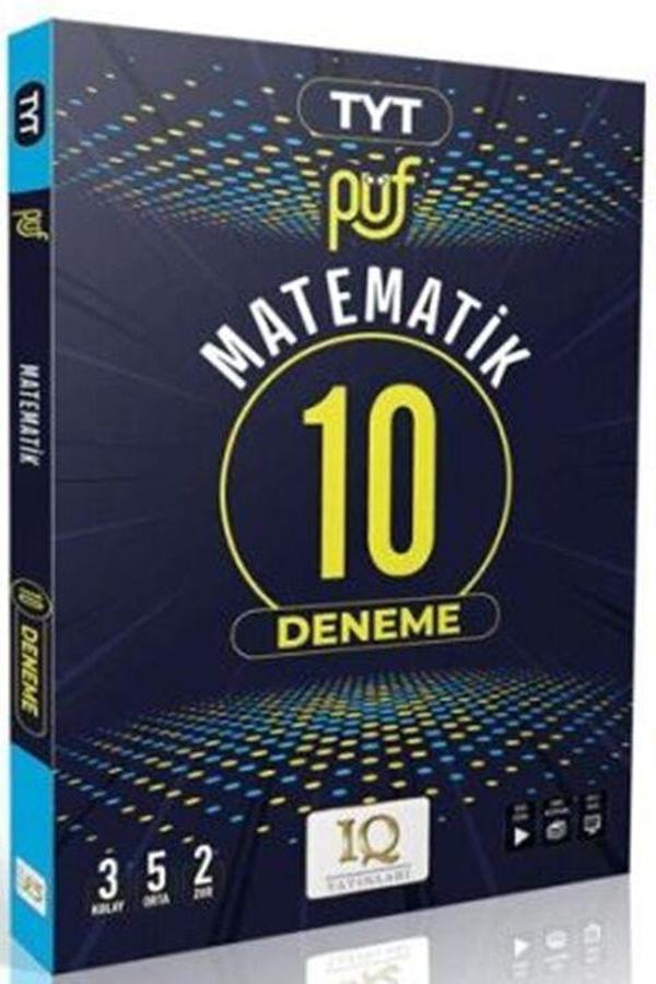 IQ Yayınları TYT Matematik Püf 10 Branş Denemesi - PRF Paraf Yayınları - Image 1