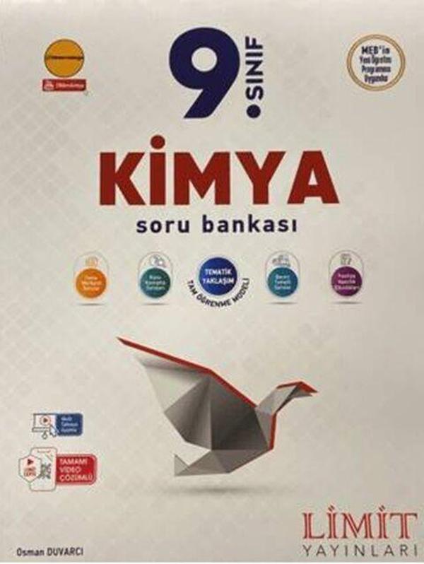 Limit Yayınları 9. Sınıf Kimya Soru Bankası - Limit Yayınları - Image 1