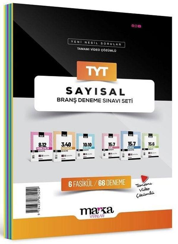 Marka 2025 YKS TYT Sayısal 6 Fasikül 66 Deneme Set Marka Yayınları - Marka Yayınları - Image 1
