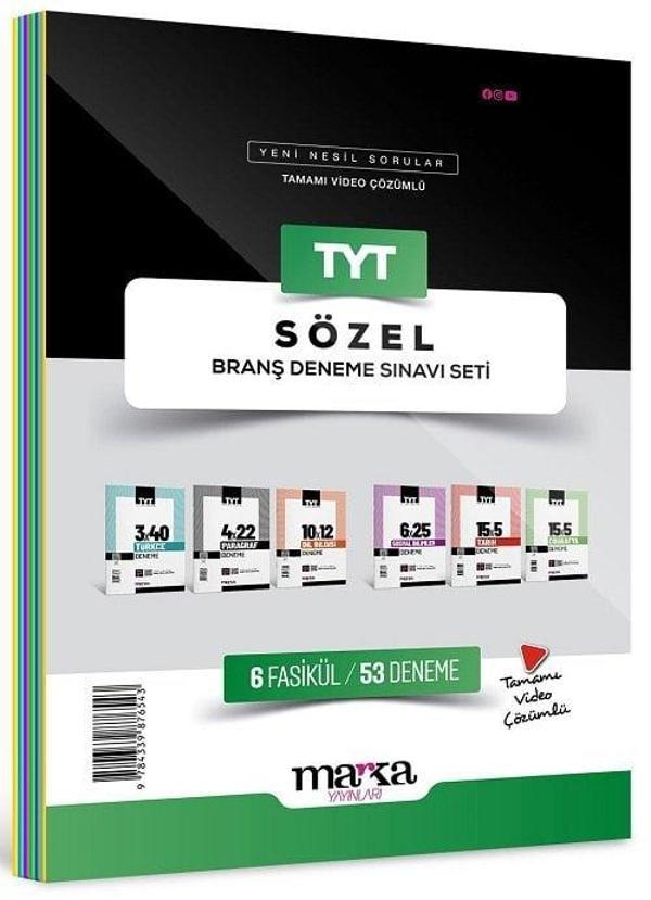 Marka 2025 YKS TYT Sözel 6 Fasikül 53 Deneme Set Marka Yayınları - Marka Yayınları - Image 1