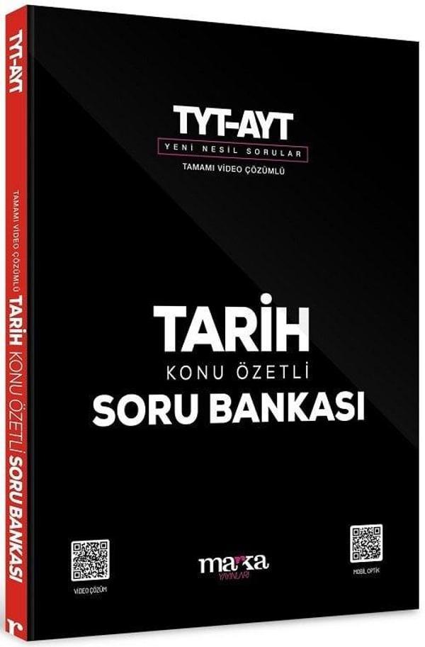 Marka 2025 YKS TYT AYT Tarih Konu Özetli Soru Bankası Video Çözümlü Marka Yayınları - Marka Yayınları - Image 1