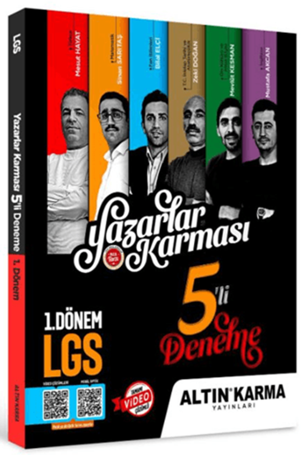 Altın Karma Yazarlar Karması 5`li Deneme Altın Karma Yayınları - Altın Karma Yayınları - Image 1