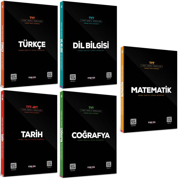 Marka YKS TYT Eşit Ağırlık Konu Özetli Soru Bankası 5 li Set Marka Yayınları - Marka Yayınları - Image 1
