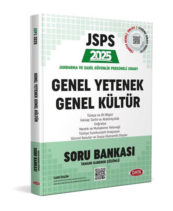 Data 2025 JSPS Genel Yetenek Genel Kültür Soru Bankası Çözümlü Data Yayınları - Data Yayınları - Image 1