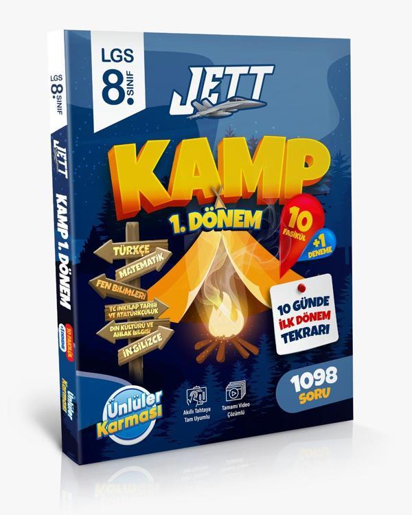 Ünlüler 8.Sınıf 1.Dönem Jett Kamp Ünlüler Karması - Ünlüler Karması Yayınları - Image 1