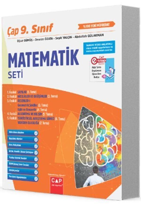 Çap 9. Sınıf Matematik Anadolu Seti Çap Yayınları - Çap Yayınları - Image 1