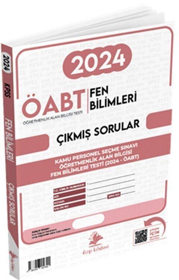 Dizgi Kitap ÖABT Fen Bilimleri Öğretmenliği 2024 Sınavı Çıkmış Sorular Çözümlü Dizgi Kitap - Dizgi Kitap Yayınları - Image 1