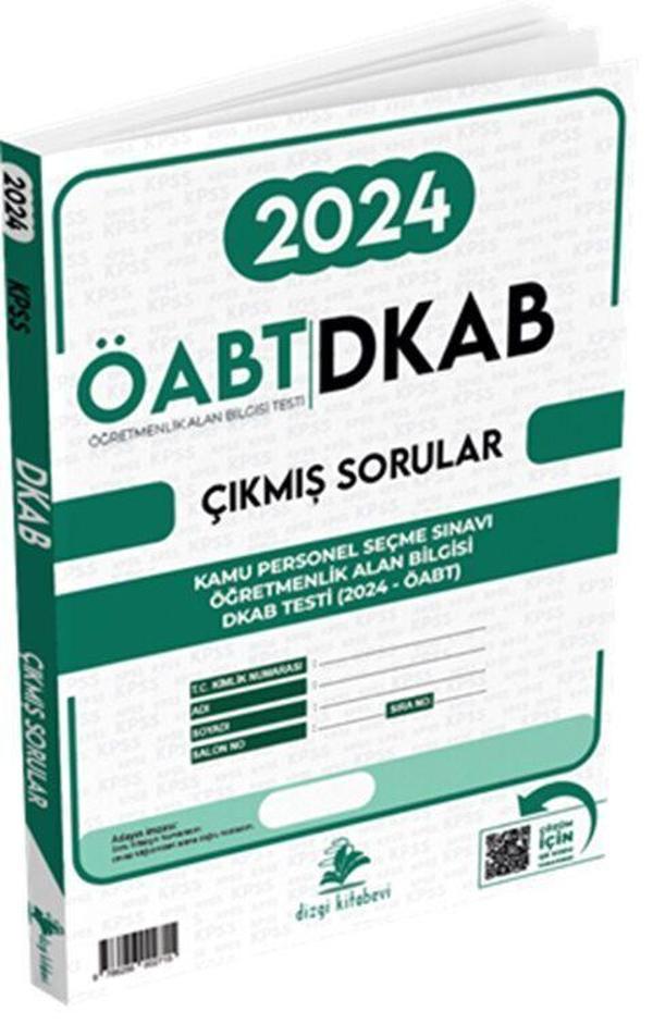Dizgi Kitap 2024 ÖABT DKAB Video Çözümlü Sınavı Tek Fasikül Orijinal Çıkmış Sorular - Dizgi Kitap Yayınları - Image 1