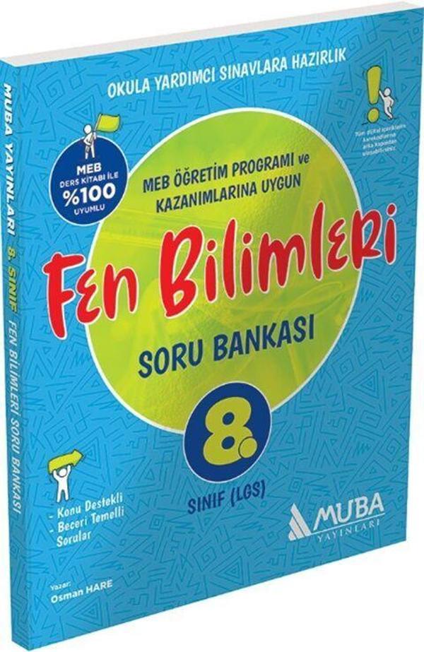 Muba Yayınları LGS 8. Sınıf Fen Bilimleri Soru Bankası - Muba Yayınları - Image 1