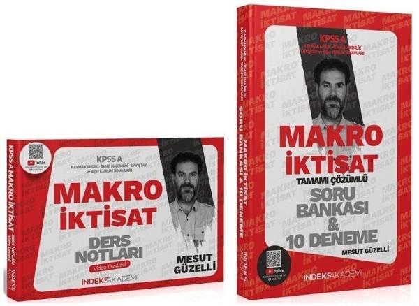 İndeks Akademi 2025 KPSS A Grubu Makro İktisat Video Ders Notları + Soru Bankası 2 li Set - İndeks Akademi Yayıncılık - Image 1
