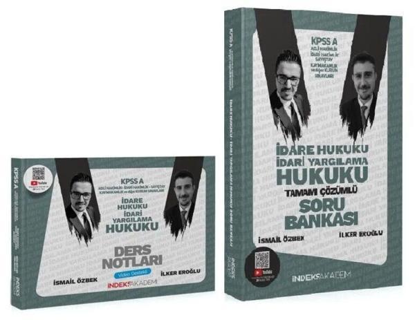 İndeks Akademi 2025 KPSS A Grubu İdare ve İdari Yargılama Hukuku Video Ders Notları + Soru 2 li Set - İndeks Akademi Yayıncılık - Image 1