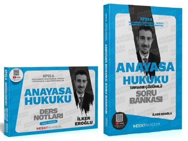 İndeks Akademi 2025 KPSS A Grubu Anayasa Hukuku Video Ders Notları + Soru Bankası 2 li Set - İndeks Akademi Yayıncılık - Image 1