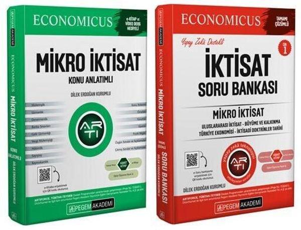 Pegem 2025 KPSS A Grubu Mikro İktisat Economicus Konu + Soru Bankası 2 li Set Pegem Akademi Yayın - Pegem Akademi Yayıncılık - Image 1