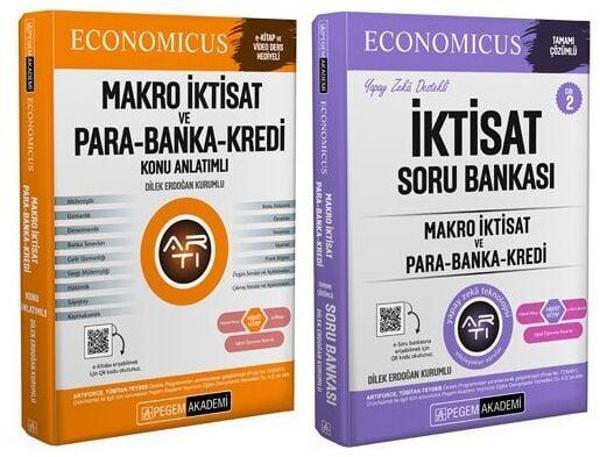 Pegem 2025 KPSS A Grubu Makro İktisat Economicus Konu + Soru Bankası 2 li Set Pegem Akademi Yayın - Pegem Akademi Yayıncılık - Image 1