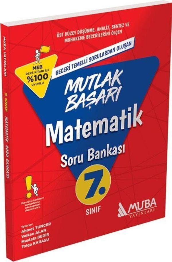 Muba Yayınları 7. Sınıf Matematik Mutlak Başarı Soru Bankası - Muba Yayınları - Image 1