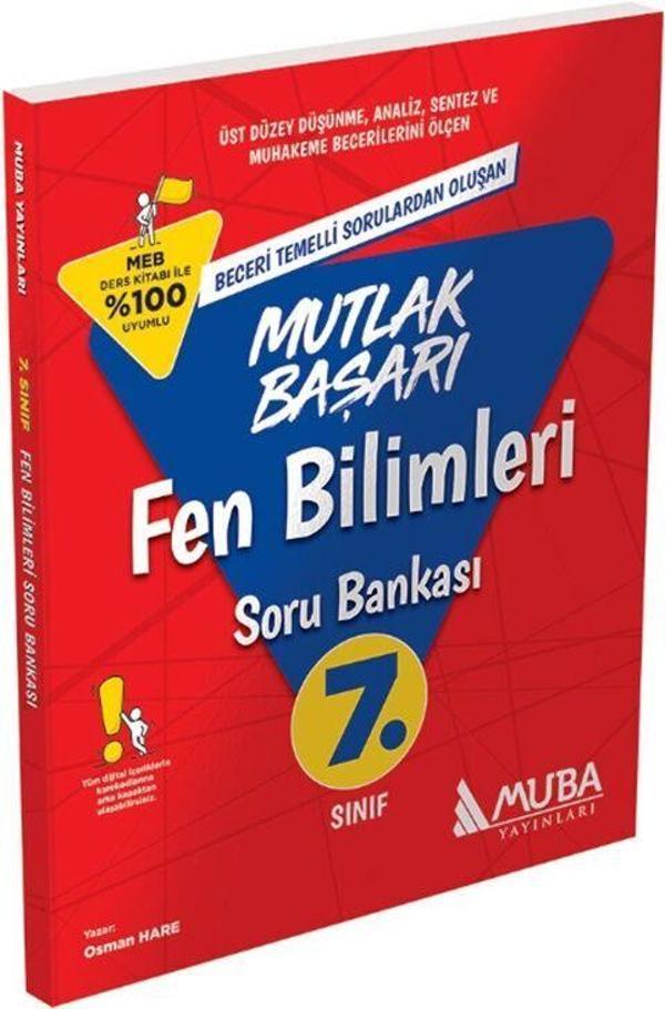 Muba Yayınları 7. Sınıf Fen Bilimleri Mutlak Başarı Soru Bankası - Muba Yayınları - Image 1