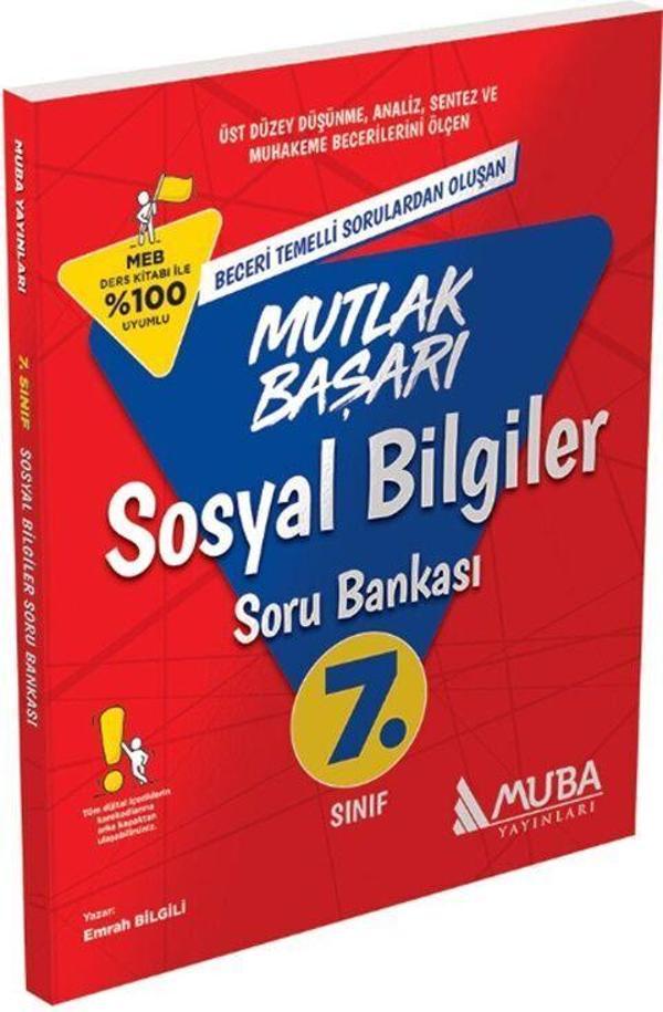 Muba Yayınları 7. Sınıf Mutlak Başarı Sosyal Bilgiler Soru Bankası - Muba Yayınları - Image 1