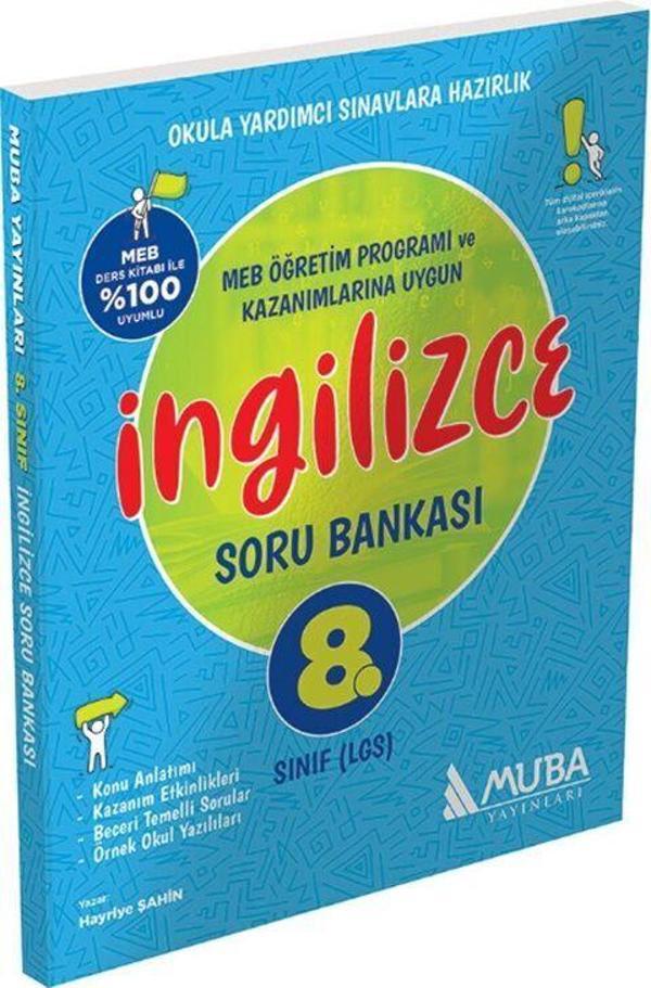 Muba Yayınları LGS 8. Sınıf İngilizce Soru Bankası - Muba Yayınları - Image 1