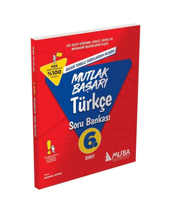 Muba Yayınları 6. Sınıf Türkçe Mutlak Başarı Soru Bankası - Muba Yayınları - Image 1