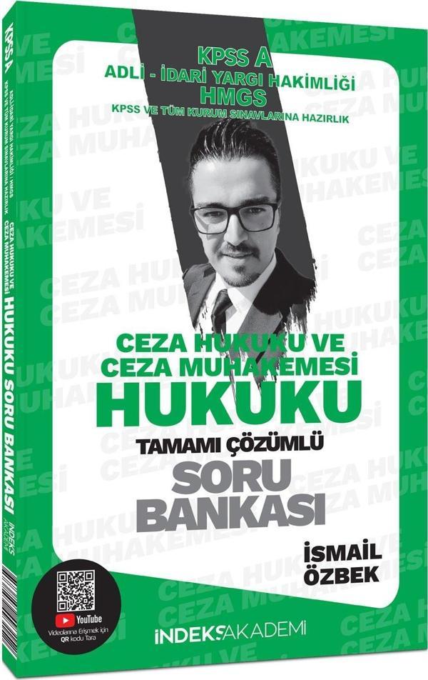 İndeks Akademi 2025 KPSS A Grubu Ceza Hukuku ve Ceza Muhakemesi Hukuku Soru Bankası Çözümlü - İndeks Akademi Yayıncılık - Image 1