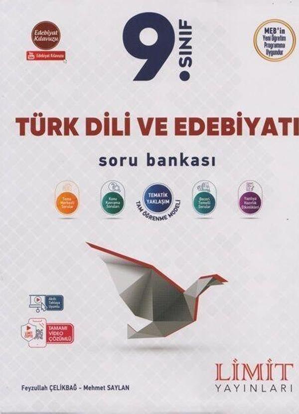 Limit Yayınları 9. Sınıf Türk Dili ve Edebiyatı Soru Bankası - Limit Yayınları - Image 1