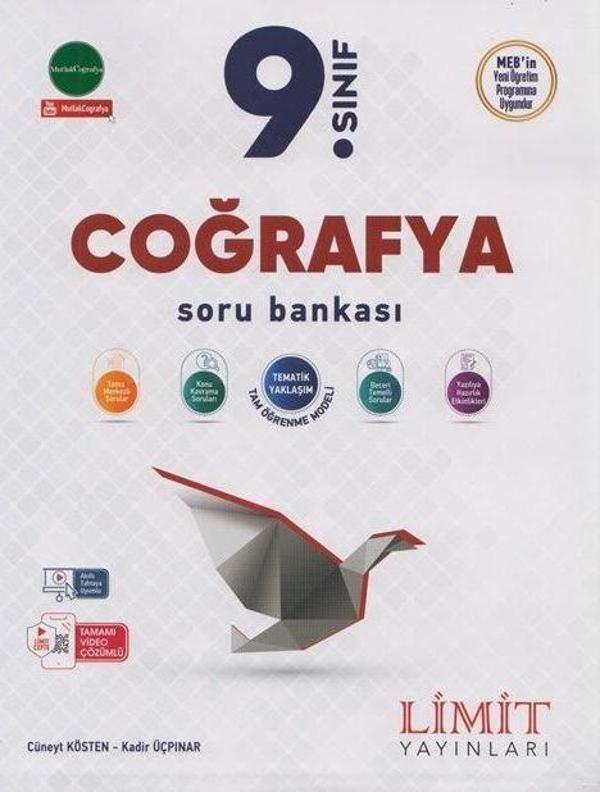 Limit Yayınları 9. Sınıf Coğrafya Soru Bankası - Limit Yayınları - Image 1
