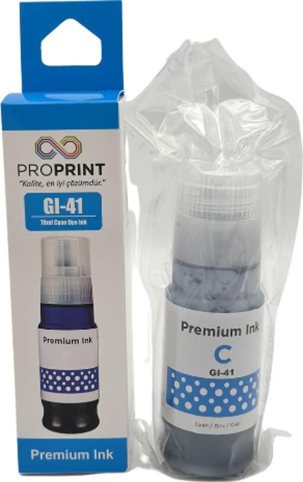 ProPrint Canon G2460 Mavi Mürekkep 70 ML GI-41 - Image 1