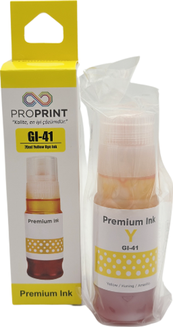 ProPrint Canon G1420 Sarı Mürekkep 70 ML GI-41 - Image 1