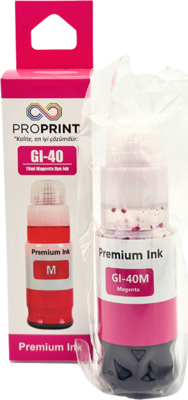 ProPrint Canon GI-40 Kırmızı Muadil Mürekkep 70 ML GM2040 - Image 1