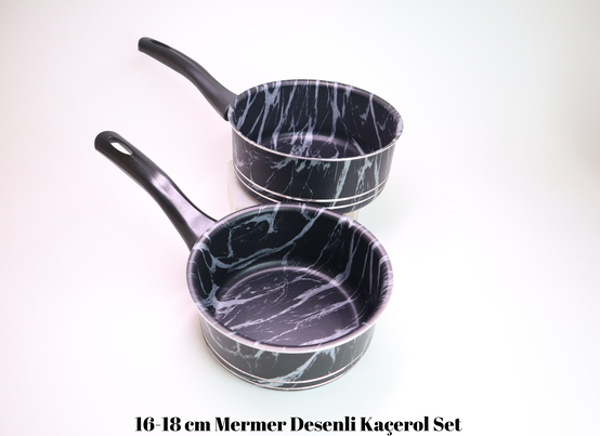 Bonera Montella Vi̇vo 2'Li Cezve Seti (16-18 Cm) - Image 1
