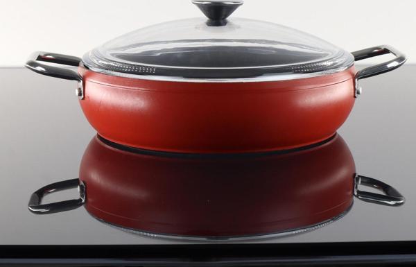 Bonera Pro-Plus 28 Cm Kırmızı Karnıyarık Tencere - Image 1