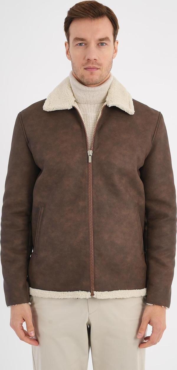 Luncio Kahverengi Kürklü Mont  - Image 1