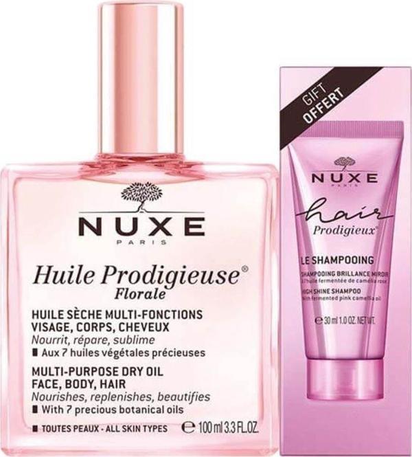Nuxe Huile Prodigieuse Floral Çok Amaçlı Kuru Yağ 100 ml - Şampuan - Image 1