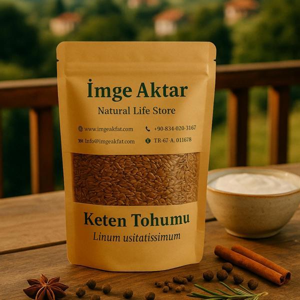 Keten Tohumu Tane 100g - Image 1