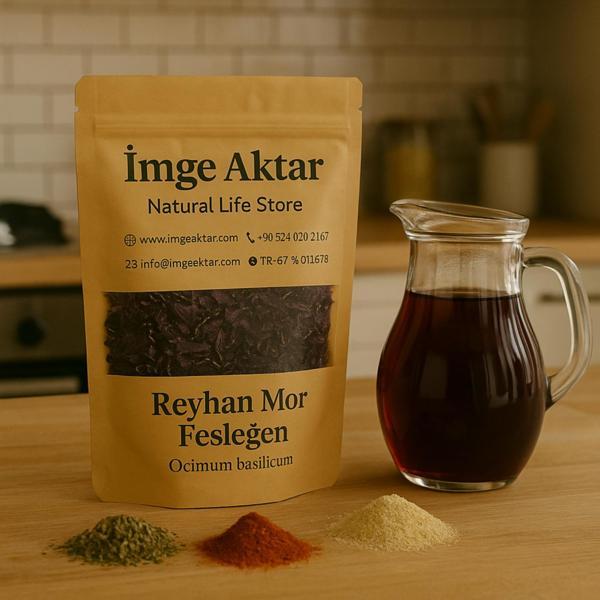 Reyhan-Mor Fesleğen 50g - Image 1