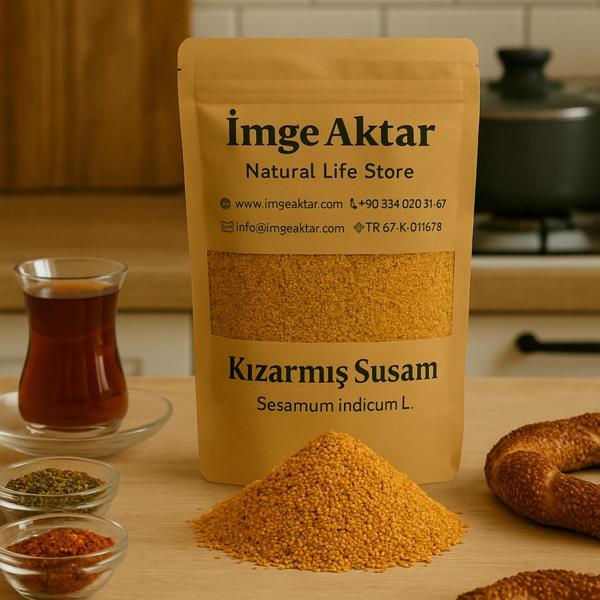 Simitlik Susam-Kavrulmuş Susam 100g - Image 1
