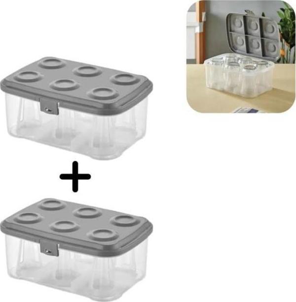 Urve Çay Bardağı Taşıma Aparatı 2Li Set UR3370 - Image 1