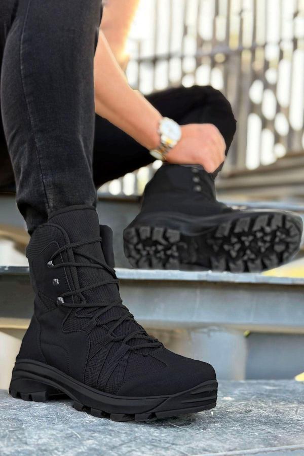 Big King Siyah Hafif Tactical Erkek Postal Bot - Image 1