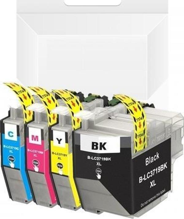 Brother LC-3719XL Muadil Kartuş Seti Yüksek Kapasiteli - Image 1