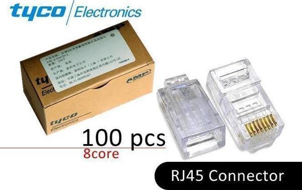 Amp Rj45 Konnektör 100 Adet - Image 1