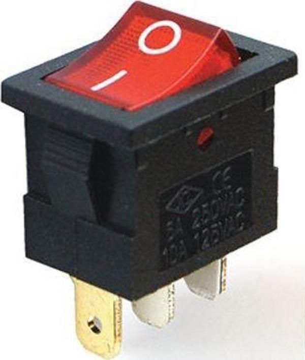 Mini Işıklı Anahtar 3P - Image 1