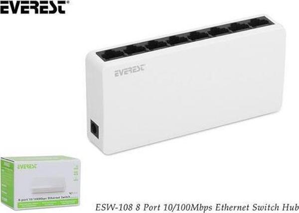 8 Port Switch Hub 10/100 - Image 1