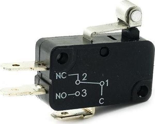 10A 220V Kısa Makaralı Mikro Switch - Image 1